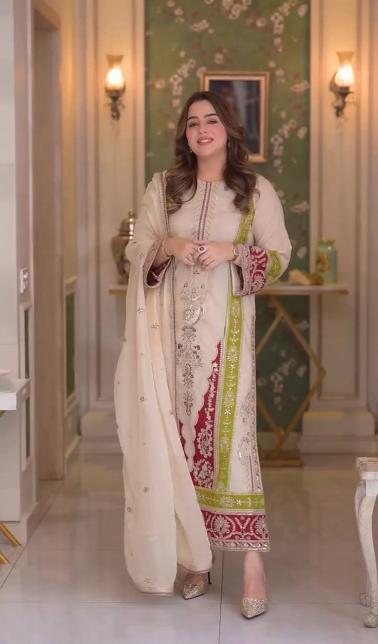 About anilas inspired straight pakistani suit (2)
